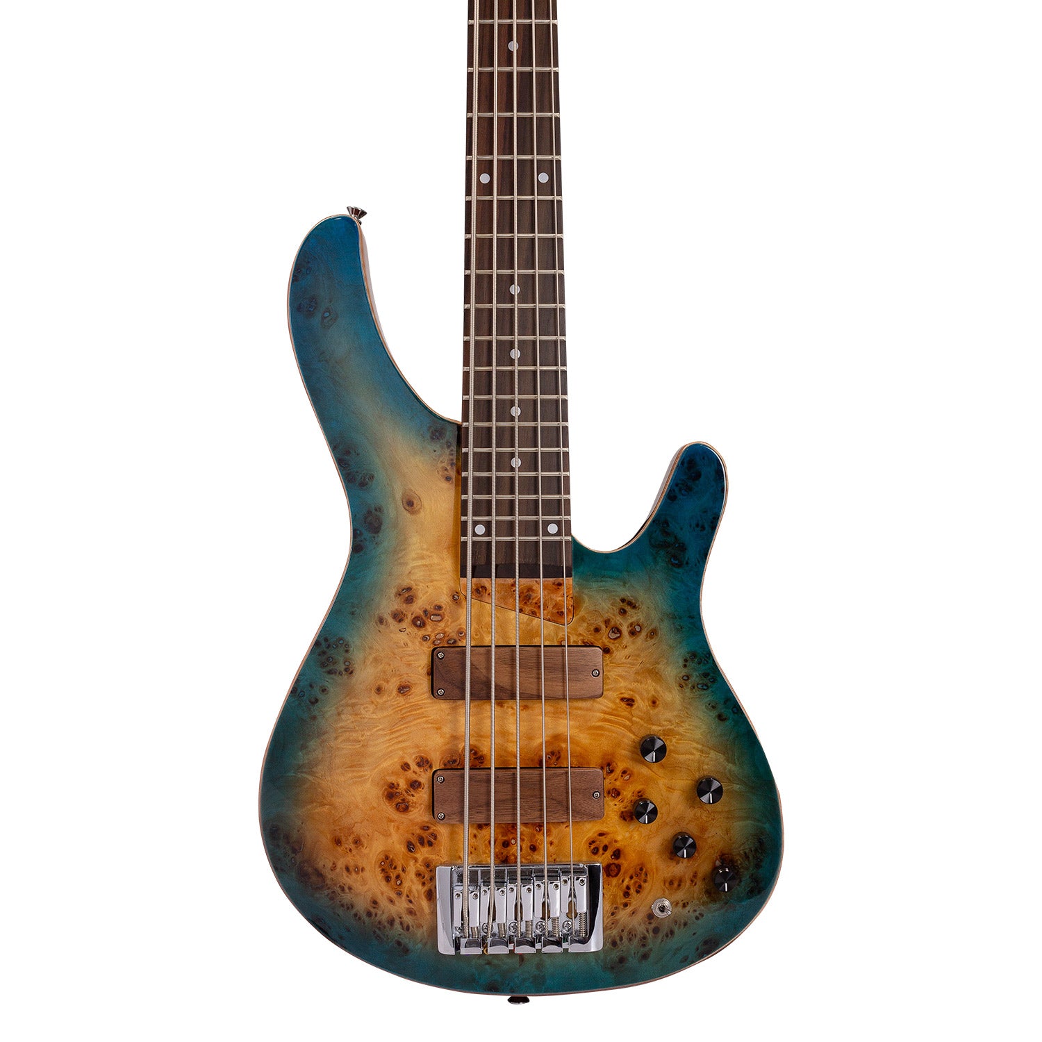 Babilon Master V Five Strings Electric Bass in Blue-Electric Bass-Babilon-Hermes Music